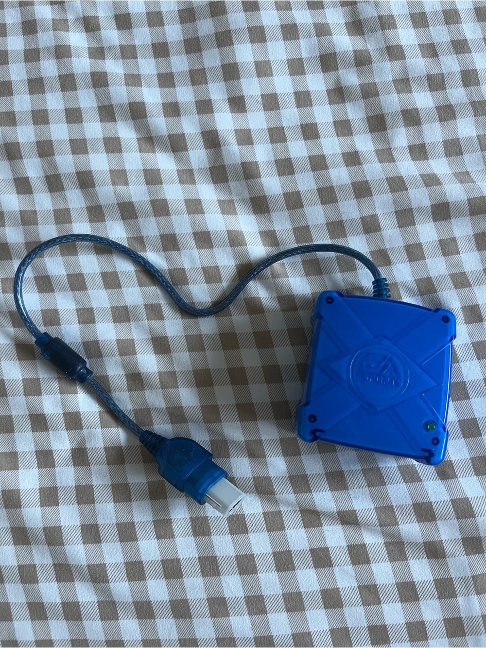 Intec XBOX EA Sports Blue Wireless Controller Dongle Adapter Receiver